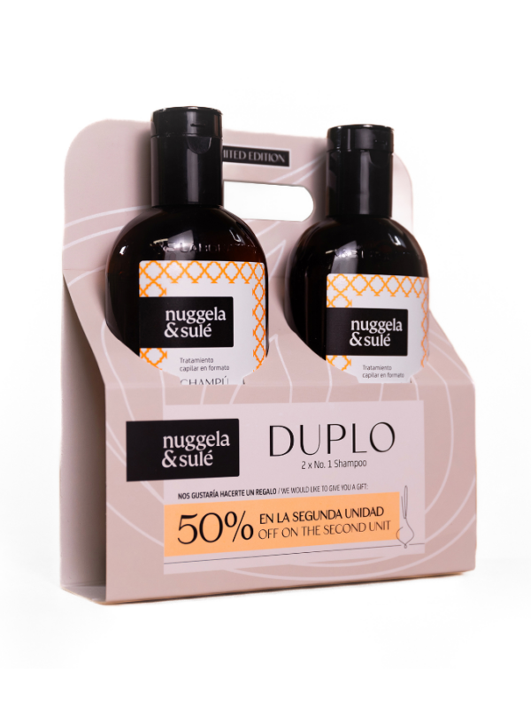 DUPLO Nº1 Shampoo - 250ml + 250ml - Nuggela & Sulé