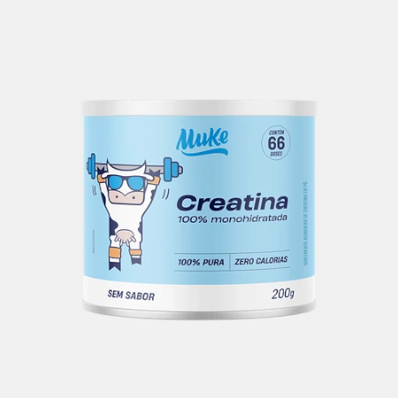 Muke Creatina Sem Sabor – 200g – +Mu