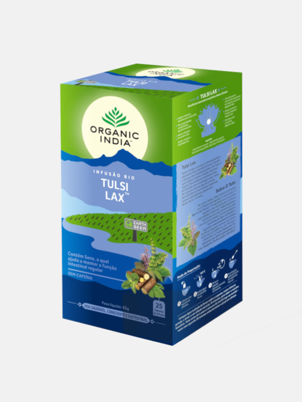 Infusão Bio Tulsi Lax - 25 saquetas - Organic India