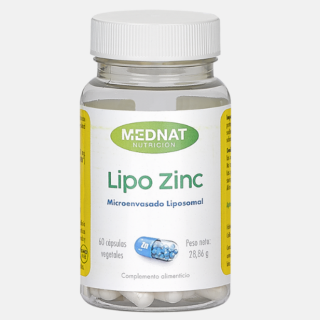 Lipo Zinc – 60 cápsulas – MEDNAT