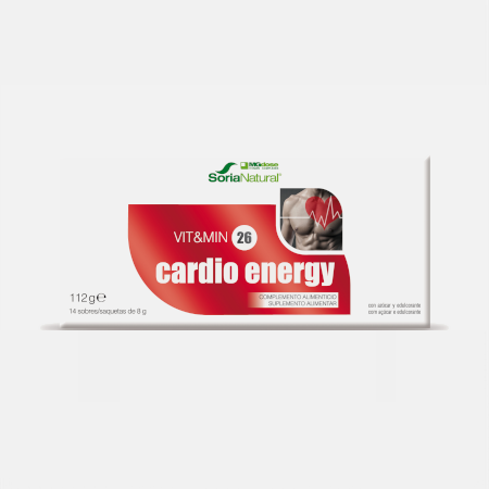 26 Cardio Energy – 14 saquetas – Soria Natural