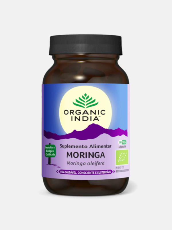 Moringa Bio - 90 cápsulas - Organic India