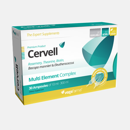 Cervell – 30 ampolas – Vegafarma