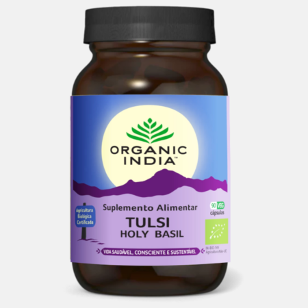 Tulsi Holy Basil – 90 cápsulas – Organic India