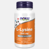 L-Lysine 500mg - 100 comprimidos - Now