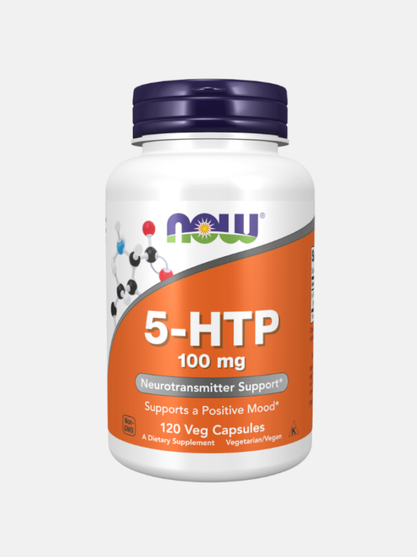 5-HTP 100mg - 120 cápsulas - Now