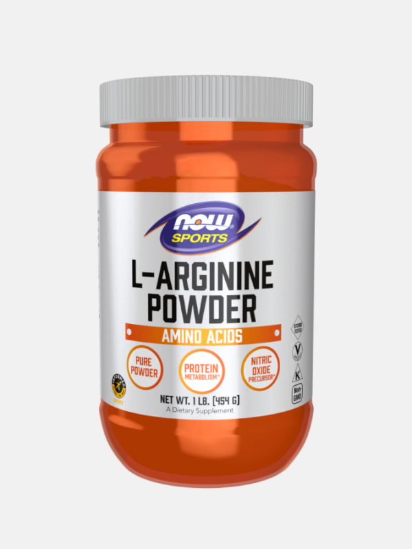 L-Arginine Powder - 454g - Now