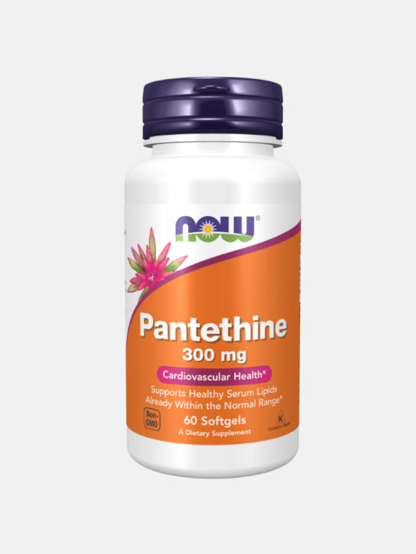 Pantethine 300mg - 60 softgels - Now