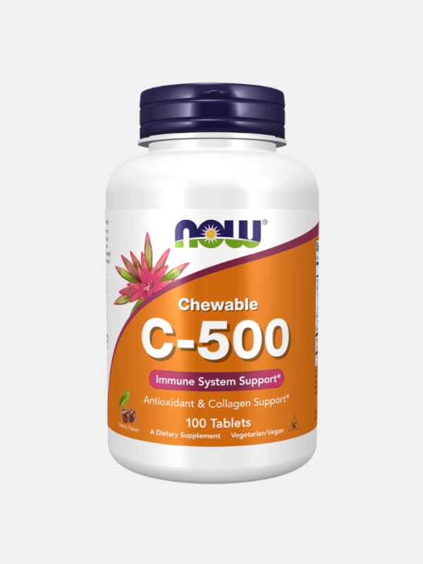 Chewable Vitamin C-500 Cherry - 100 chewable tablets - Now