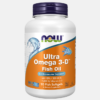 Ultra Omega 3-D Fish Oil (Fish Gelatin) - 90 Fish Softgels - Now