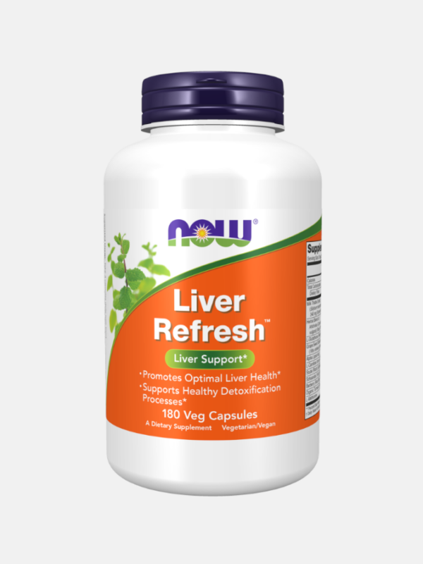 Liver Refresh - 180 cápsulas - Now