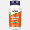 Ginkgo Biloba 60mg - 120 cápsulas - Now