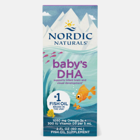 Baby´s DHA + Vitamin D3 – 60 ml – Nordic Naturals