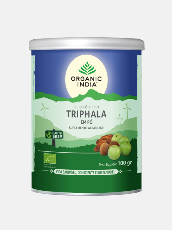 Triphala em pó Bio - 100g - Organic India