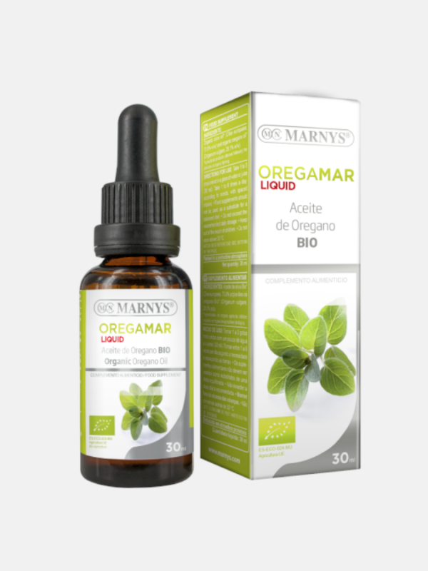 Oregamar Óleo de Orégão Bio - 30ml - Marnys