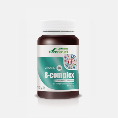 06 B-Complex – 60 Cápsulas – Soria Natural