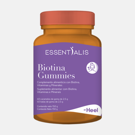 Biotina Gummies – 60 gomas – Essentialis