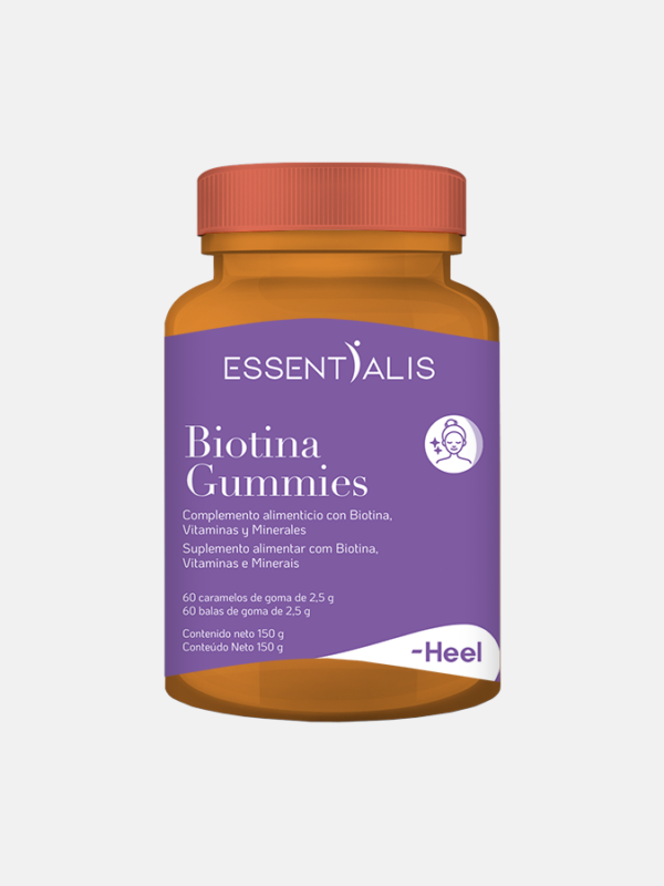 Biotina Gummies - 60 gomas - Essentialis