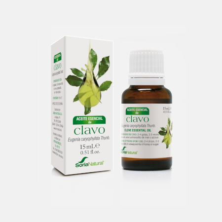 Óleo Essencial CRAVO – 15 mL – Soria Natural