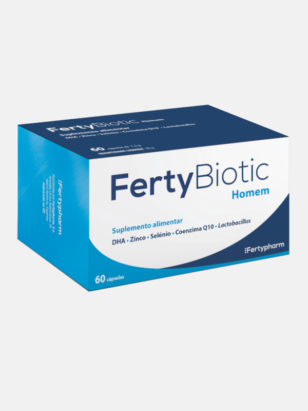 FertyBiotic Homem - 60 cápsulas - Fertypharm