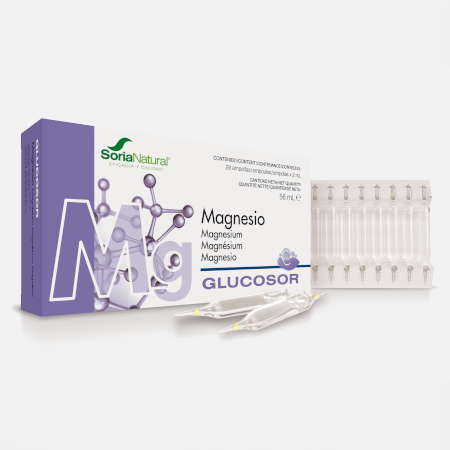 Glucosor Magnésio – 28 ampolas – Soria Natural