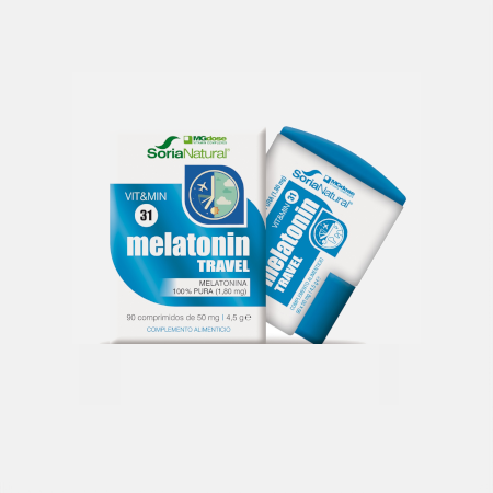 31 Melatonin Travel – 90 comprimidos – Soria Natural