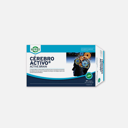 Cérebro Activo – 30 ampolas – Sovex