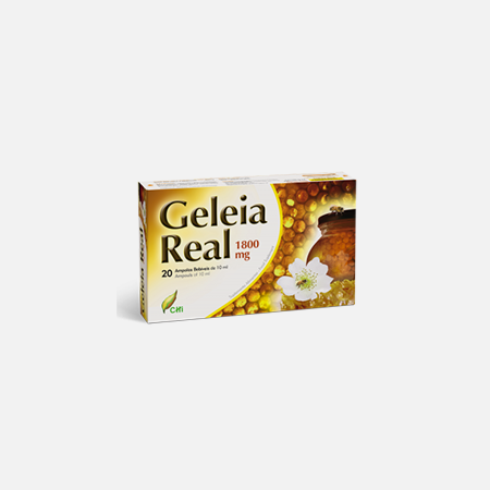 Geleia Real 1800 mg Ampolas – 20 ampolas – CHI