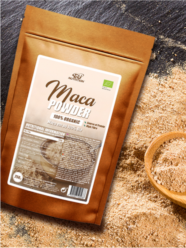 Maca Powder 100% Organic - 250g - EU Nutrition