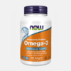 Omega-3 Fish Oil Molecularly Distilled 1000mg - 100 cápsulas - Now