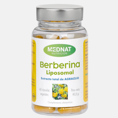 Berberina Lipossomal – 60 cápsulas – MEDNAT