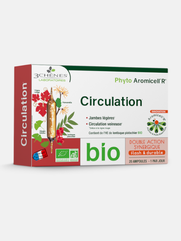 Circulation Bio - 20 ampolas - 3 Chênes