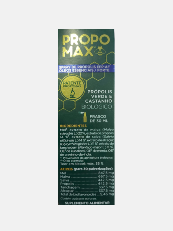 Propomax Spray de Própolis EFP-AF Óleos Essenciais Forte - 30ml - Lehning