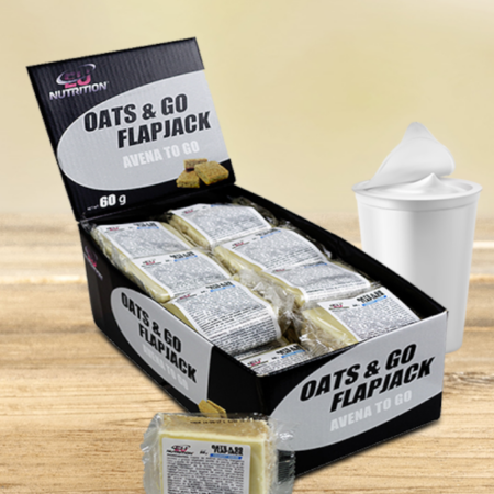 Oats & Go FlapJack Yoghurt PACK – 24 x 60g – EU Nutrition