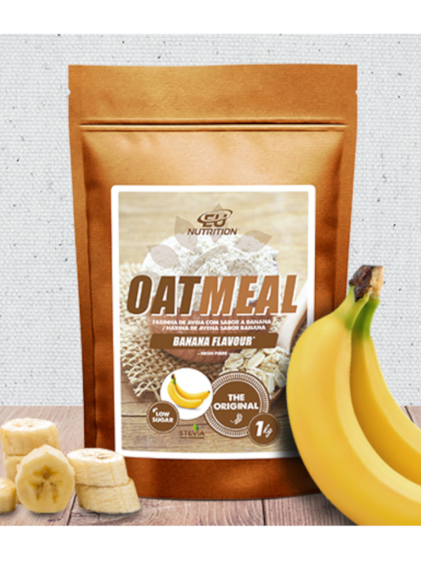 Oatmeal Flour Banana - 1Kg - EU Nutrition