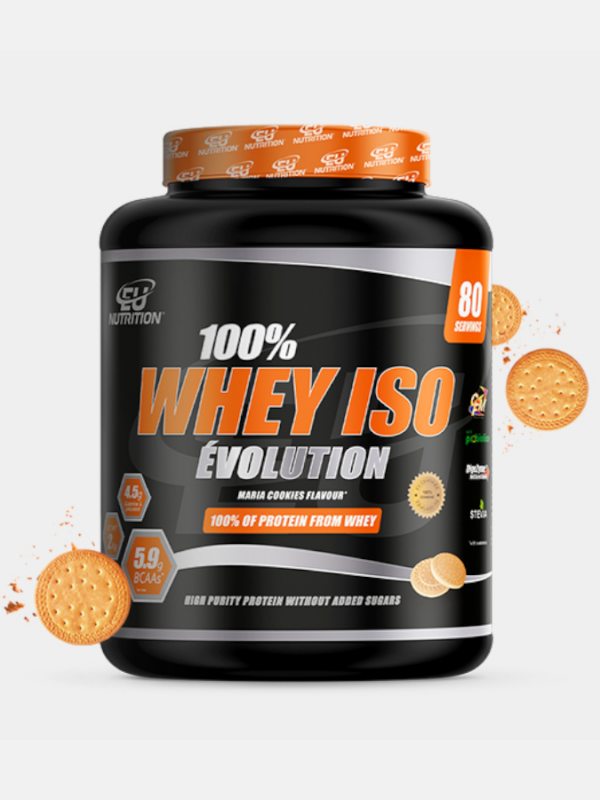 100% Whey Isolate Évolution Maria Cookies - 2Kg - EU Nutrition