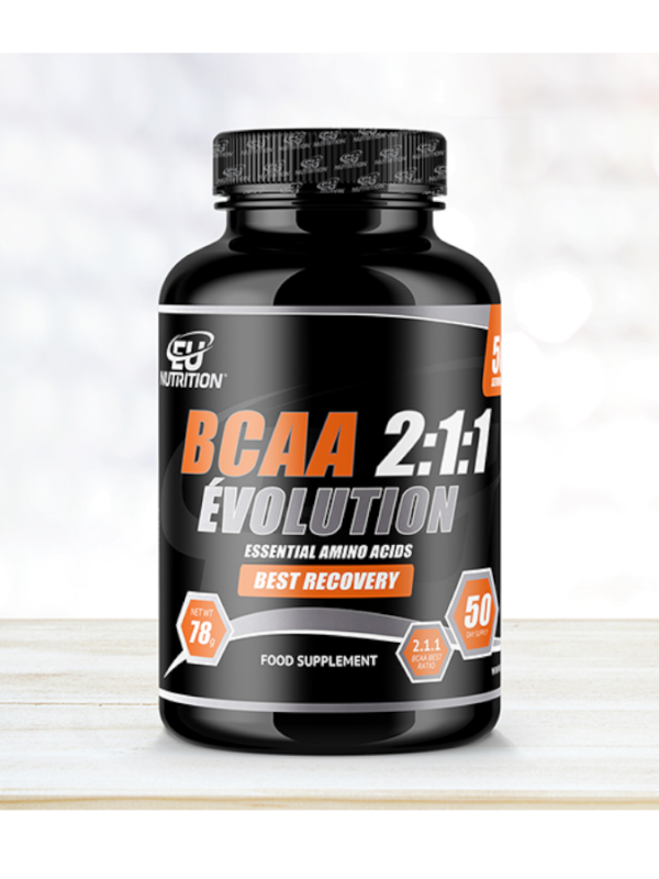 BCAA 2:1:1 Évolution - 100 cápsulas - EU Nutrition