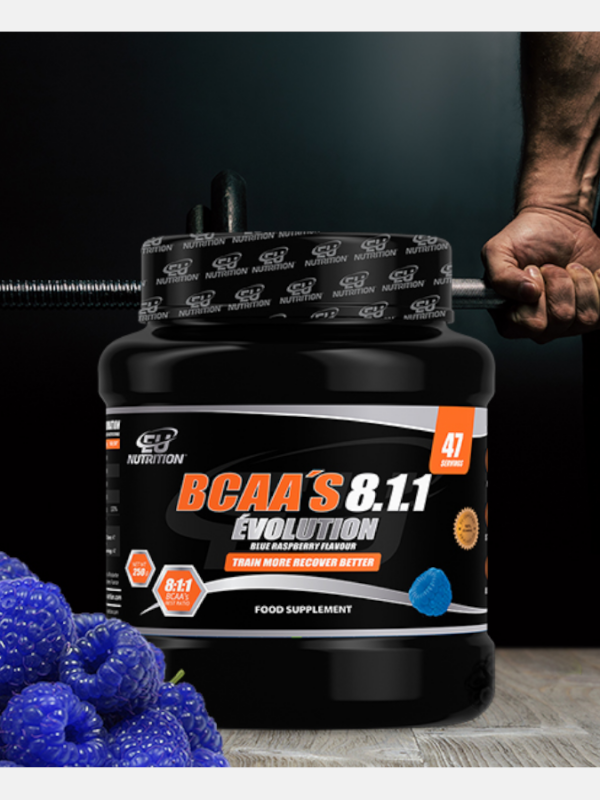 BCAA 8:1:1 Évolution Blue Raspberry - 250g - EU Nutrition