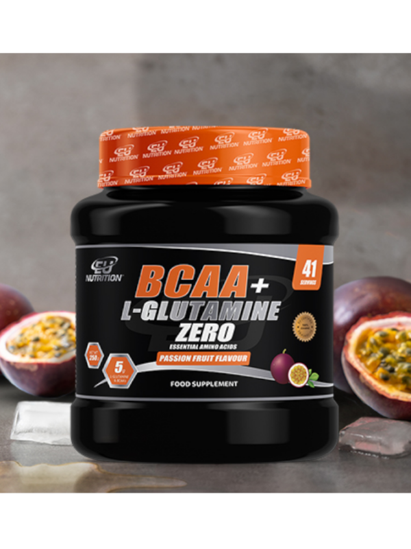 BCAA + L-Glutamine Zero Passion Fruit - 250g - EU Nutrition