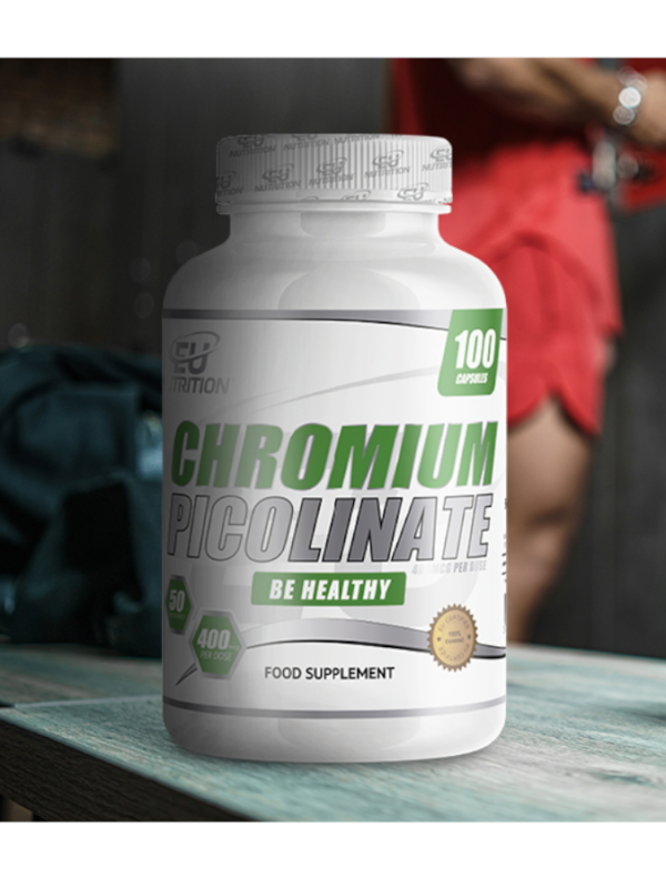 Chromium Picolinate - 100 cápsulas - EU Nutrition