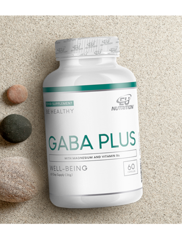 Gaba Plus - 60 cápsulas - EU Nutrition