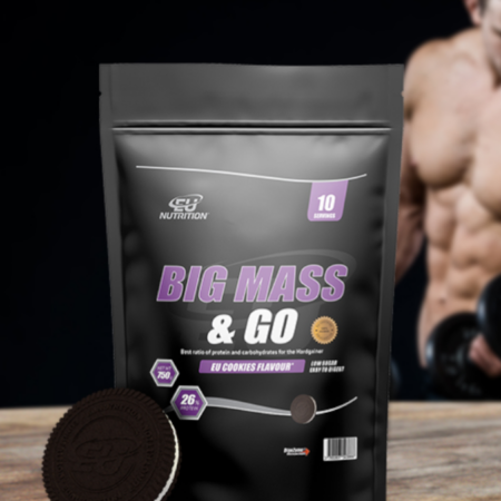 Big Mass & Go EU Cookies – 750g – Eu Nutrition