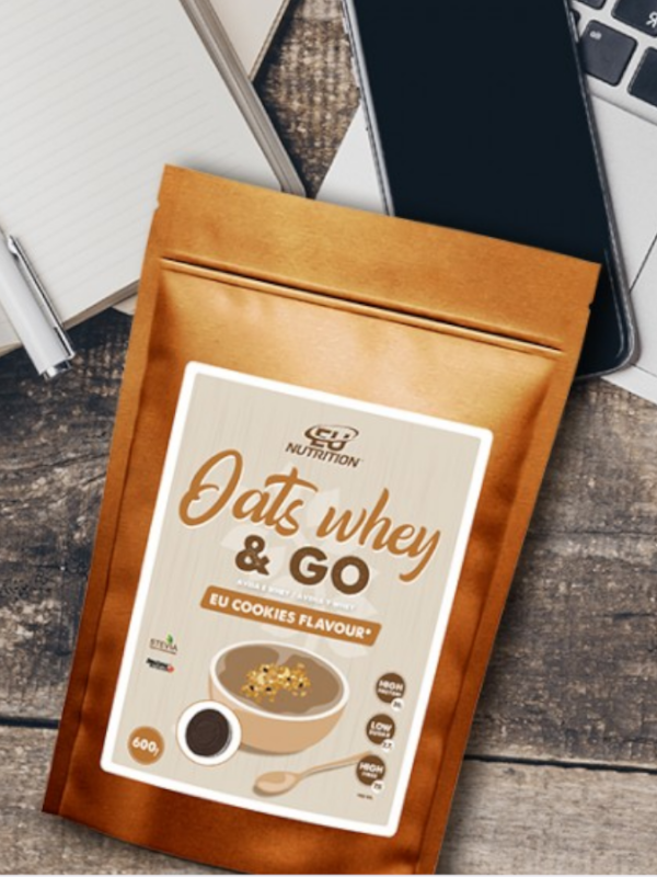 Oats Whey & Go EU Cookies - 600g - EU Nutrition