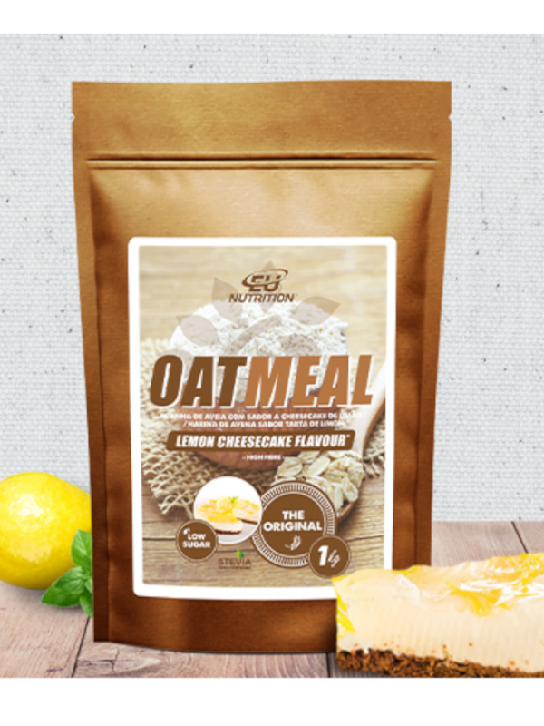 Oatmeal Flour Lemon Cheesecake - 1Kg - EU Nutrition