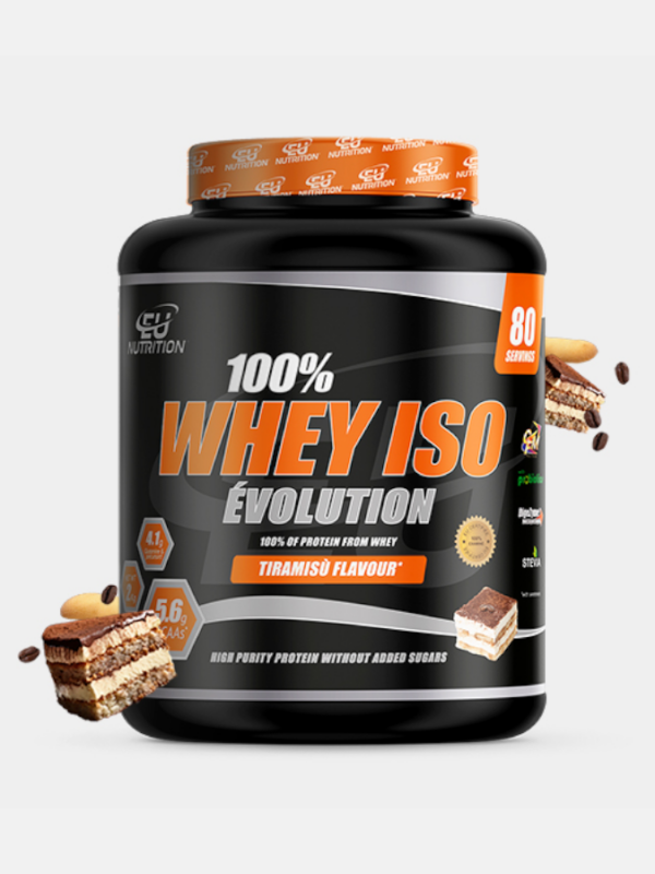 100% Whey Isolate Évolution Tiramisù - 2Kg - EU Nutrition