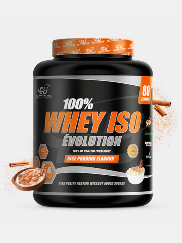 100% Whey Isolate Évolution Rice Pudding - 2Kg - EU Nutrition