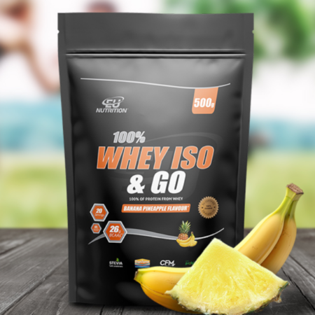 100% Whey Iso & Go Banana Pineapple – 500g – EU Nutrition