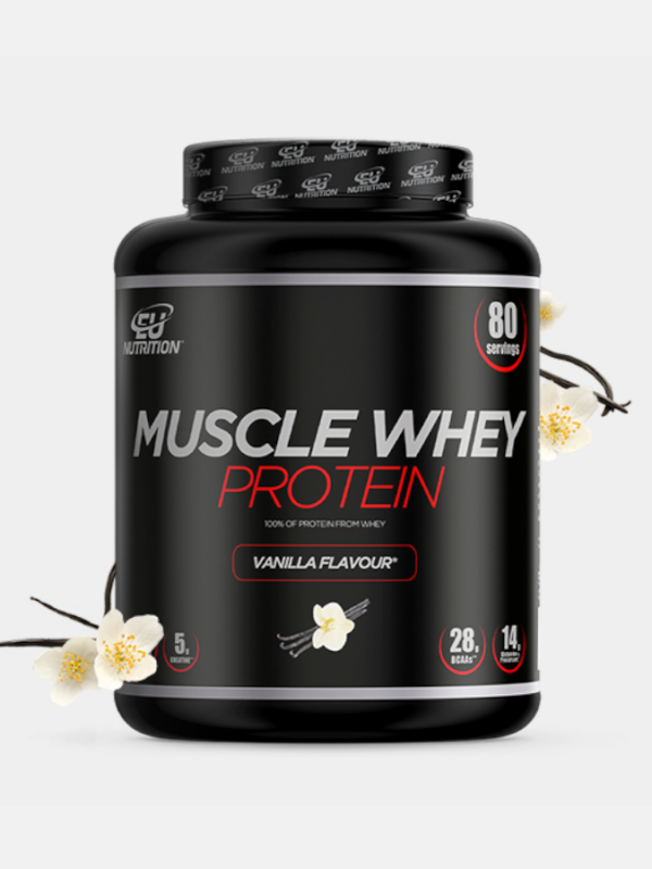 Muscle Whey Protein Vanilla - 2kg - EU Nutrition