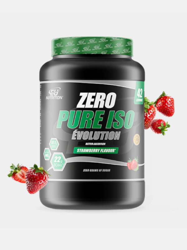 Zero Pure Iso Évolution Strawberry - 903g - EU Nutrition