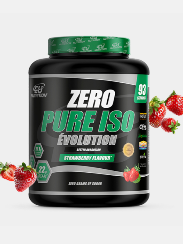 Zero Pure Iso Évolution Strawberry - 2kg - EU Nutrition